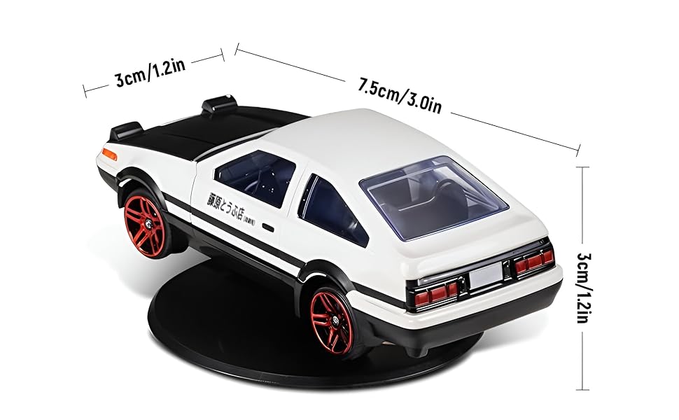 Self-Adhesive Dashboard Drifting Car Model