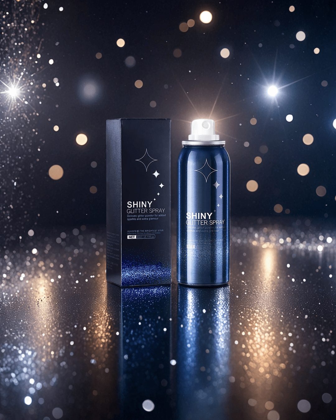 Hair and Body Glitter Color Spray (Pack Of 2)